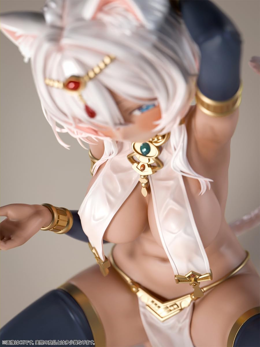 Brown cat girl Mau 1/4