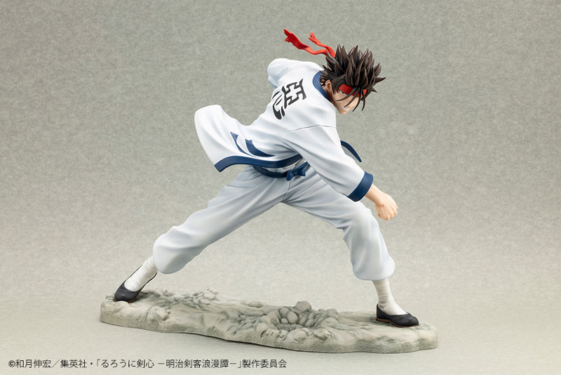 ARTFX J Rurouni Kenshin -Meiji Swordsman Romantic Story- Sanosuke Sagara 1/8