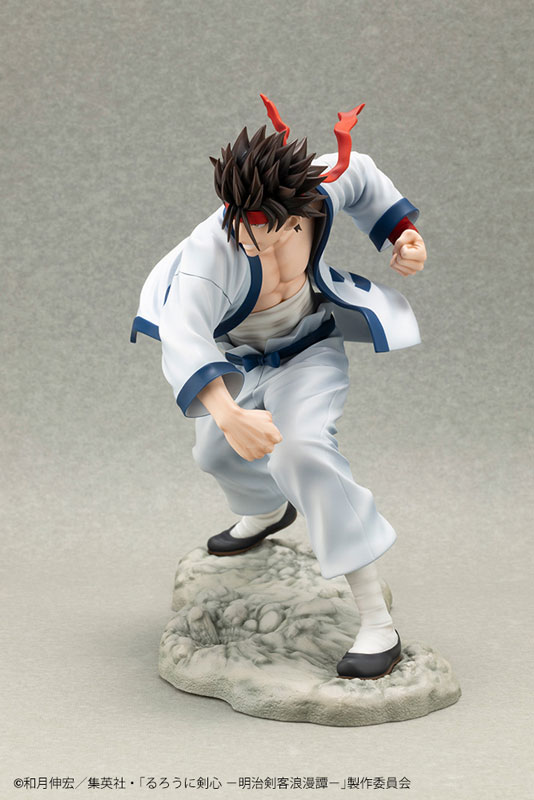ARTFX J Rurouni Kenshin -Meiji Swordsman Romantic Story- Sanosuke Sagara 1/8