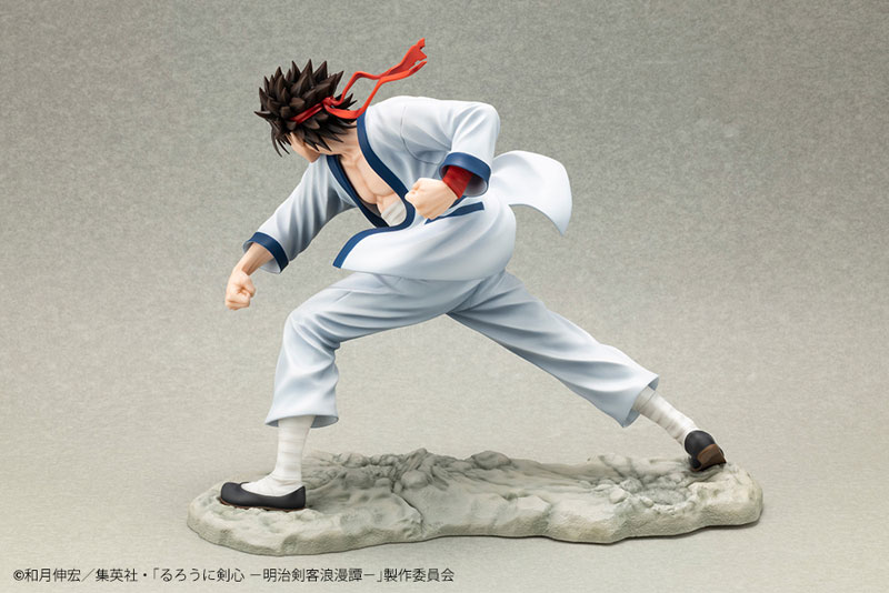 ARTFX J Rurouni Kenshin -Meiji Swordsman Romantic Story- Sanosuke Sagara 1/8