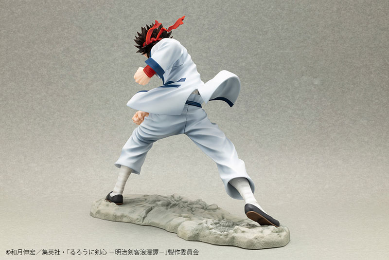 ARTFX J Rurouni Kenshin -Meiji Swordsman Romantic Story- Sanosuke Sagara 1/8