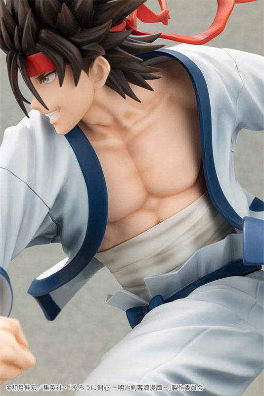 ARTFX J Rurouni Kenshin -Meiji Swordsman Romantic Story- Sanosuke Sagara 1/8