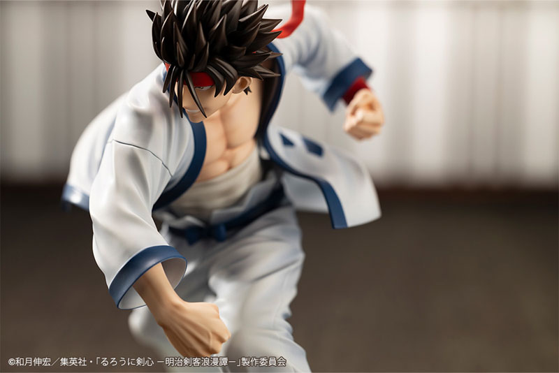 ARTFX J Rurouni Kenshin -Meiji Swordsman Romantic Story- Sanosuke Sagara 1/8