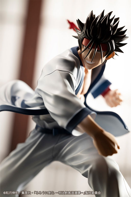 ARTFX J Rurouni Kenshin -Meiji Swordsman Romantic Story- Sanosuke Sagara 1/8