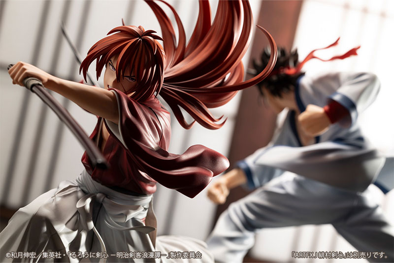 ARTFX J Rurouni Kenshin -Meiji Swordsman Romantic Story- Sanosuke Sagara 1/8