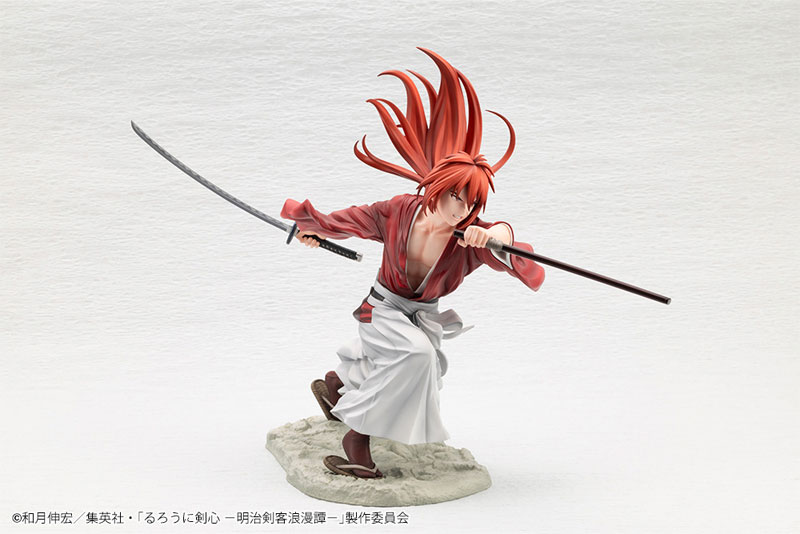 ARTFX J Rurouni Kenshin -Meiji Swordsman Romantic Story- Kenshin Himura 1/8