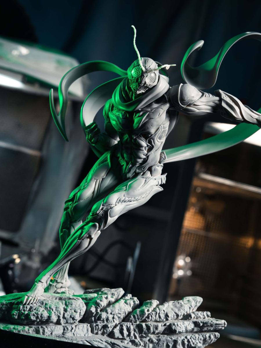 Original Insect Man Series Locust Man (Unpainted Figure）