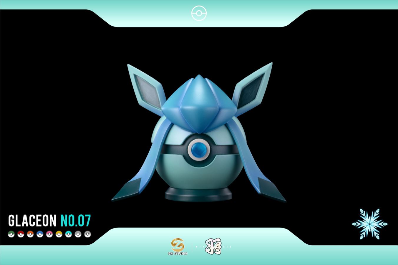 Glaceon Poke Ball - Pokemon