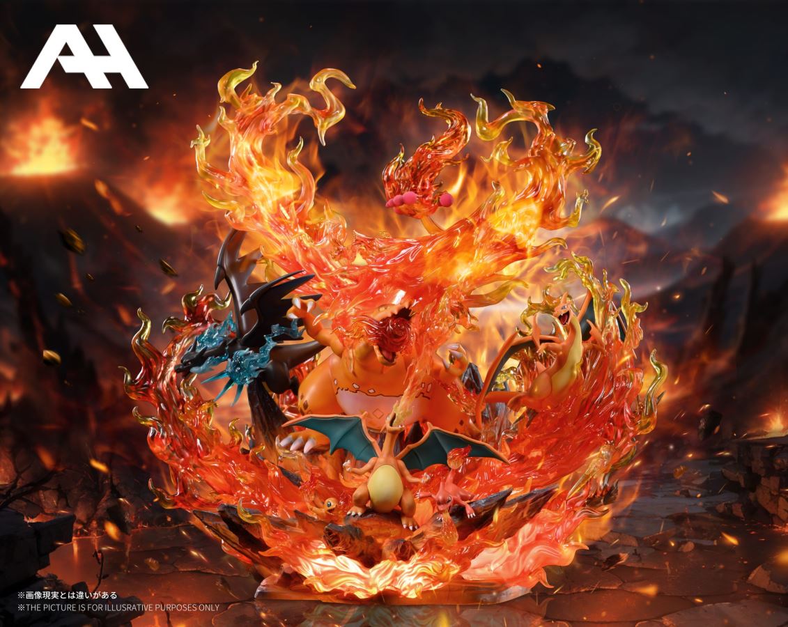 Dynamax Charizard family - Pokemon
