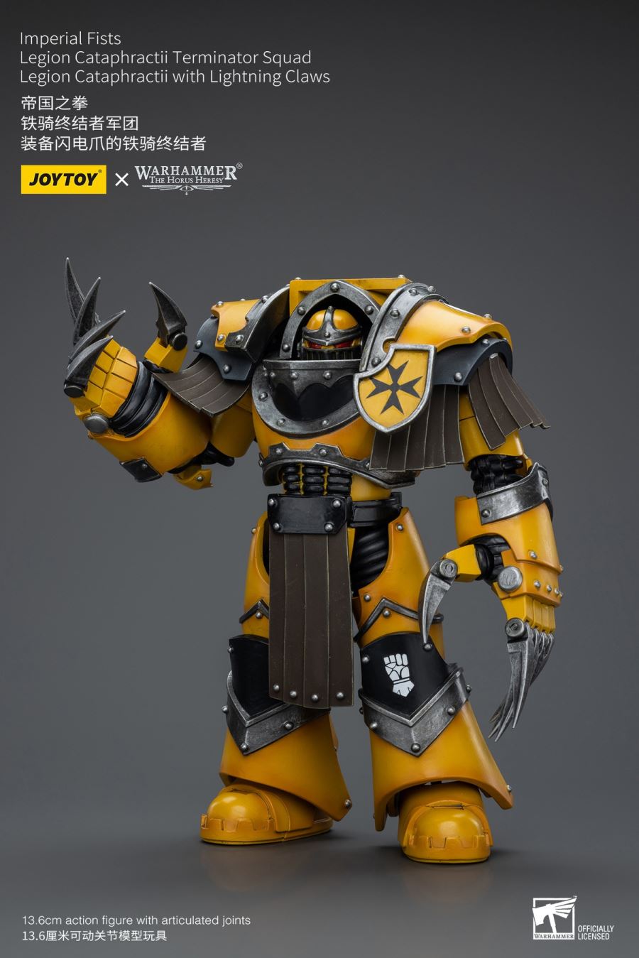 Imperial Fist Contemptor Dreadnought/Cavalry Terminator Sergeant/Cavalry Terminator 1/18