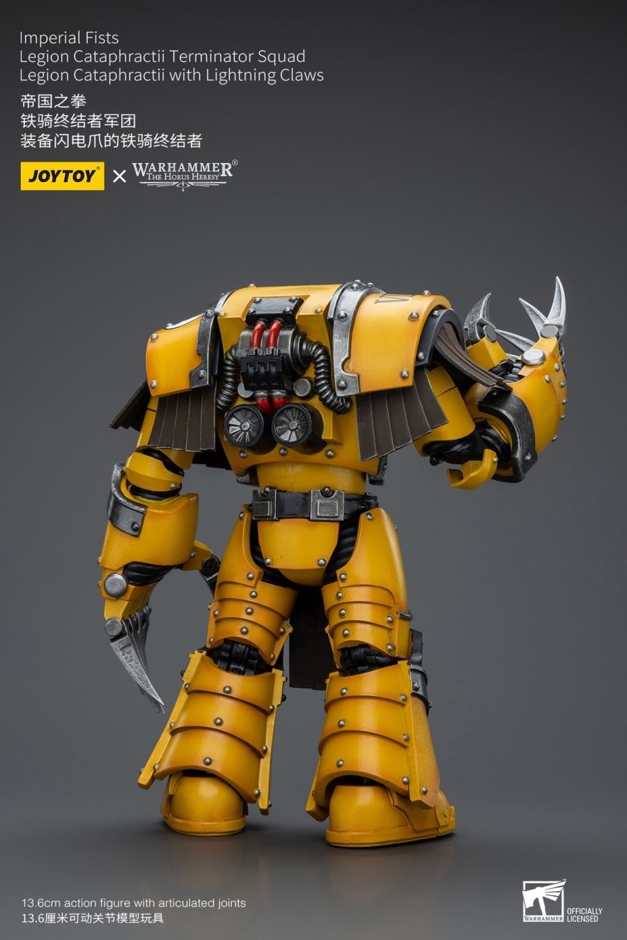 Imperial Fist Contemptor Dreadnought/Cavalry Terminator Sergeant/Cavalry Terminator 1/18
