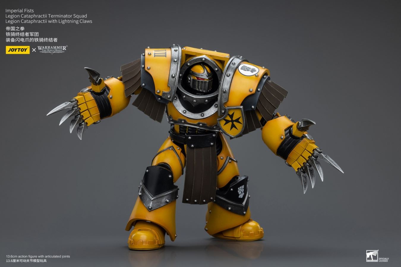 Imperial Fist Contemptor Dreadnought/Cavalry Terminator Sergeant/Cavalry Terminator 1/18