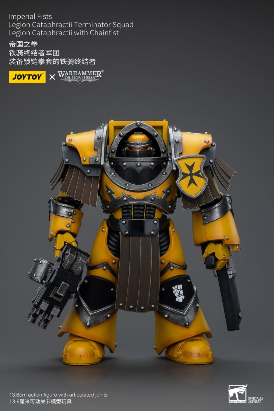 Imperial Fist Contemptor Dreadnought/Cavalry Terminator Sergeant/Cavalry Terminator 1/18