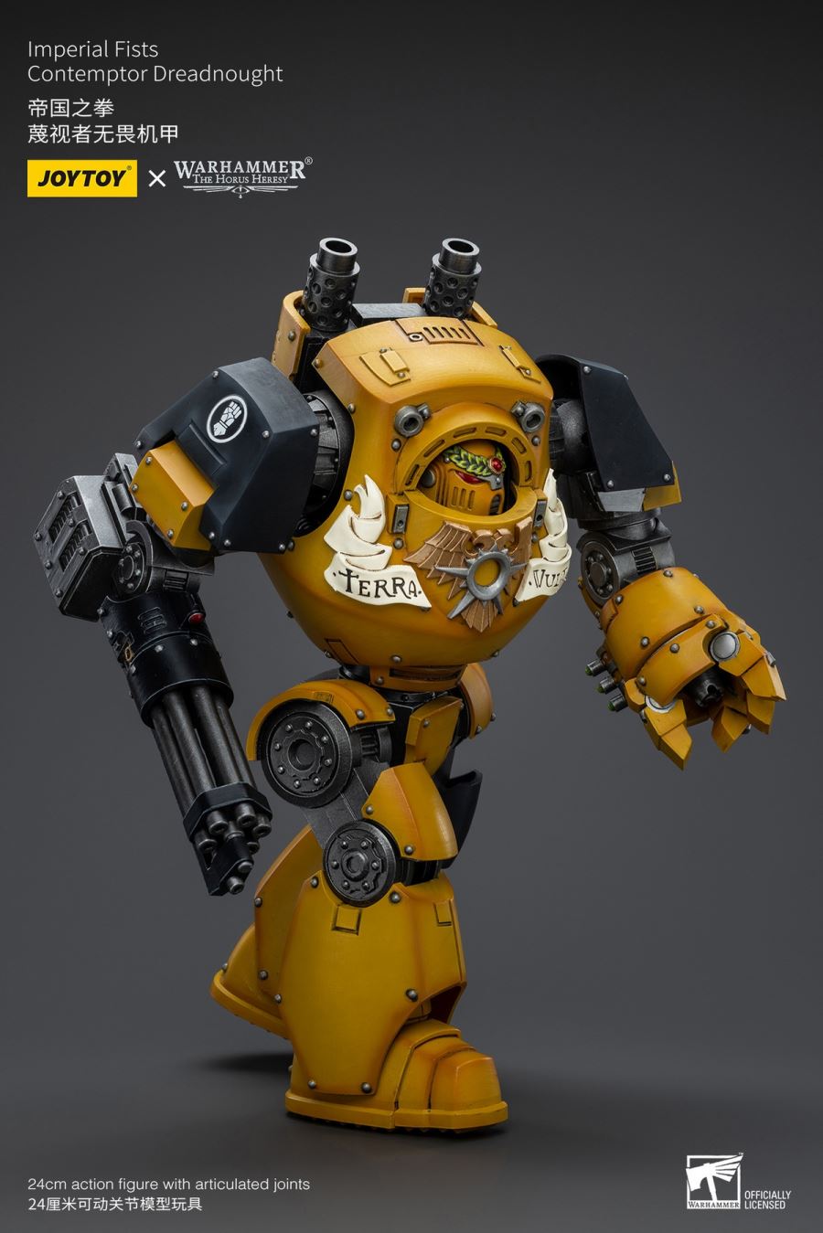 Imperial Fist Contemptor Dreadnought/Cavalry Terminator Sergeant/Cavalry Terminator 1/18