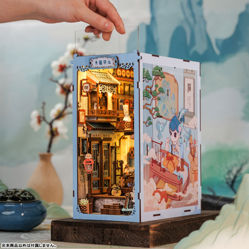 Miniature Dollhouse Azure Phoenix Lodge Wooden DIY Kit