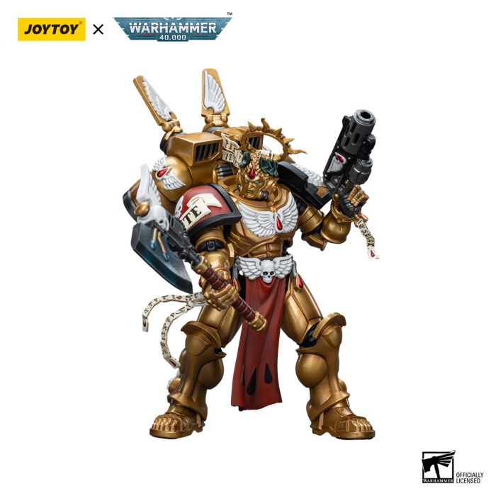 Warhammer 40,000- Blood Angels Dante/Jump Pack Arbiter Squad, Ultramarines-Biophagist 1/18