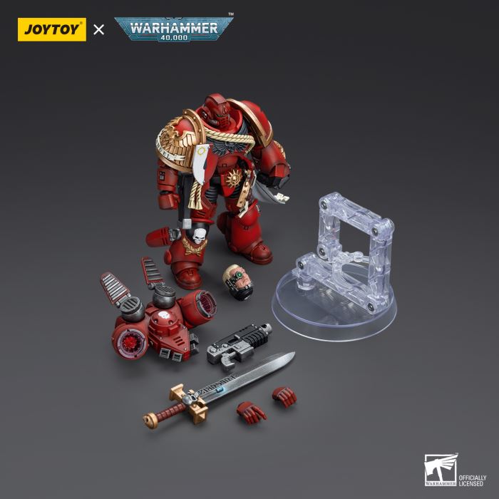 Warhammer 40,000- Blood Angels Dante/Jump Pack Arbiter Squad, Ultramarines-Biophagist 1/18