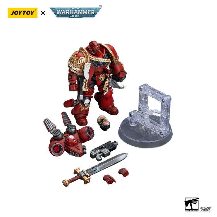 Warhammer 40,000- Blood Angels Dante/Jump Pack Arbiter Squad, Ultramarines-Biophagist 1/18