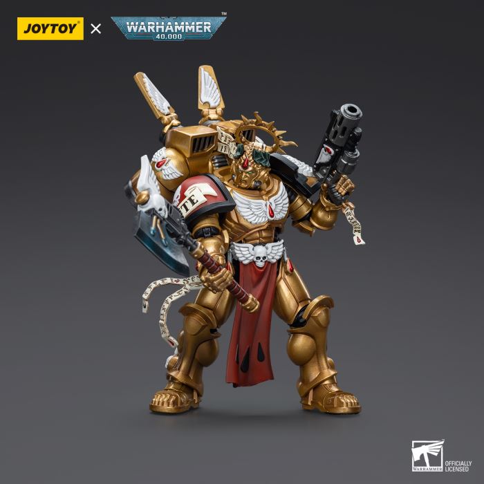 Warhammer 40,000- Blood Angels Dante/Jump Pack Arbiter Squad, Ultramarines-Biophagist 1/18