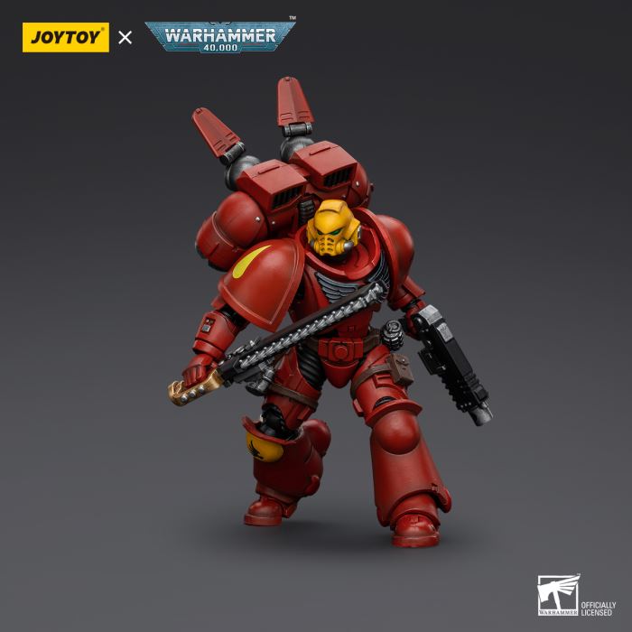 Warhammer 40,000- Blood Angels Dante/Jump Pack Arbiter Squad, Ultramarines-Biophagist 1/18
