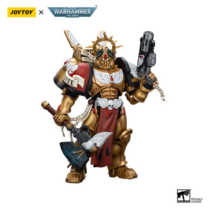 Warhammer 40,000- Blood Angels Dante/Jump Pack Arbiter Squad, Ultramarines-Biophagist 1/18