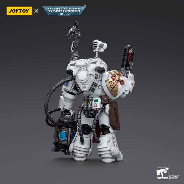 Warhammer 40,000- Blood Angels Dante/Jump Pack Arbiter Squad, Ultramarines-Biophagist 1/18