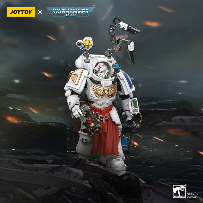 Warhammer 40,000- Blood Angels Dante/Jump Pack Arbiter Squad, Ultramarines-Biophagist 1/18