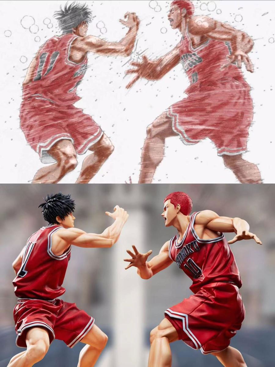 Kaede Rukawa & Hanamichi Sakuragi - SLAM DUNK