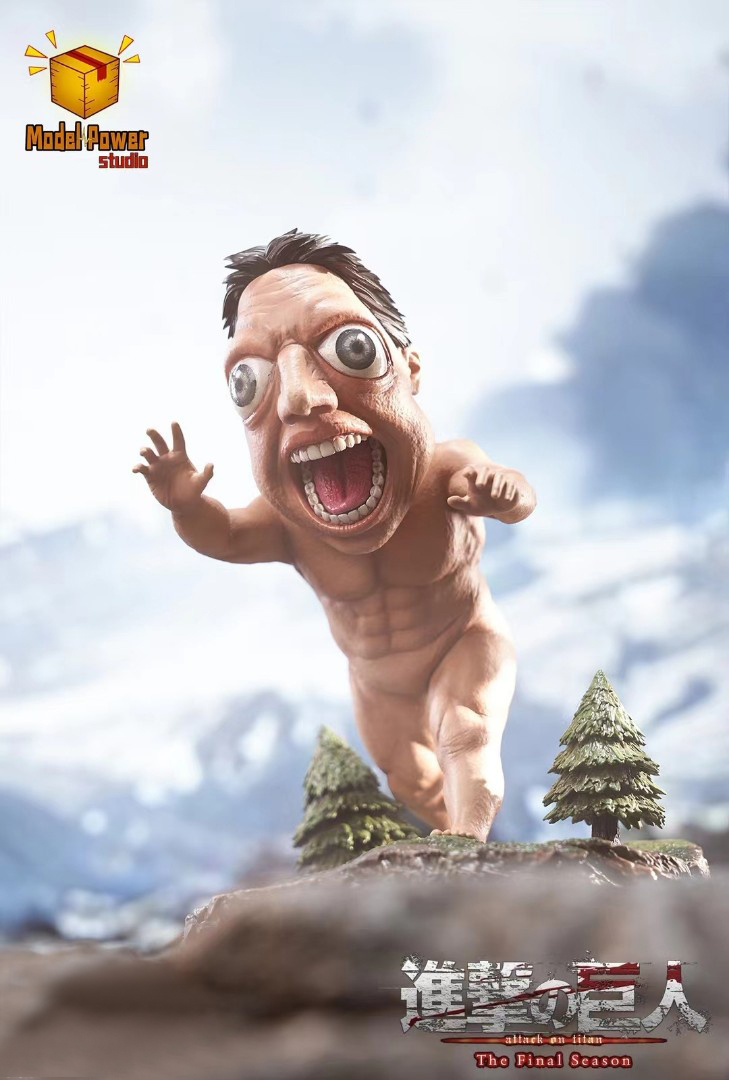 Big Eyed Cute Giant - Attack on Titan