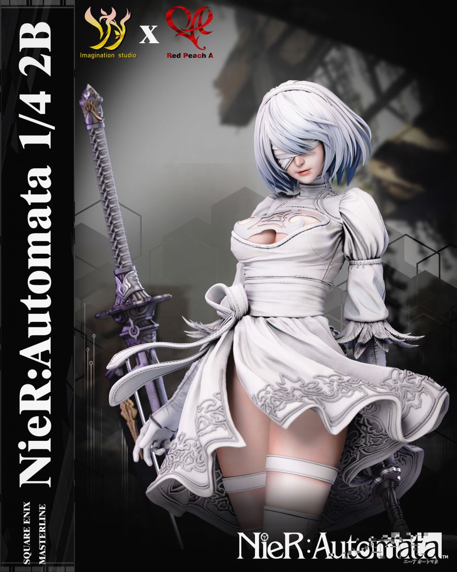 2B White Version - NieR Automata 1/3