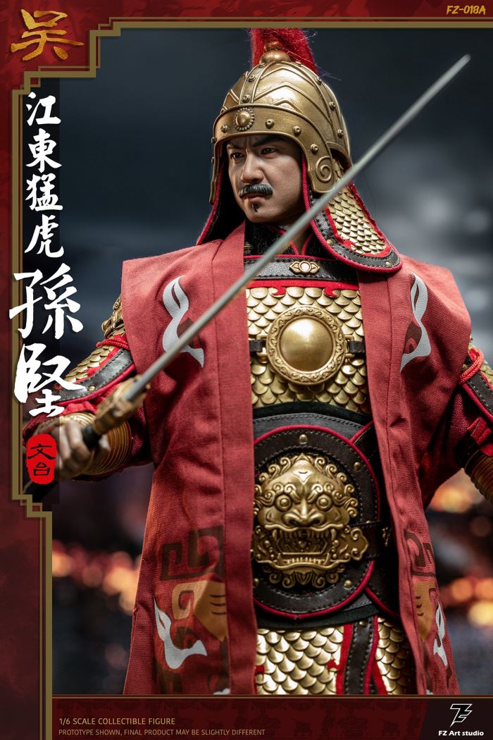 Wu Jiang dong Tiger Sun Jian Sun Wen Tai 1/6