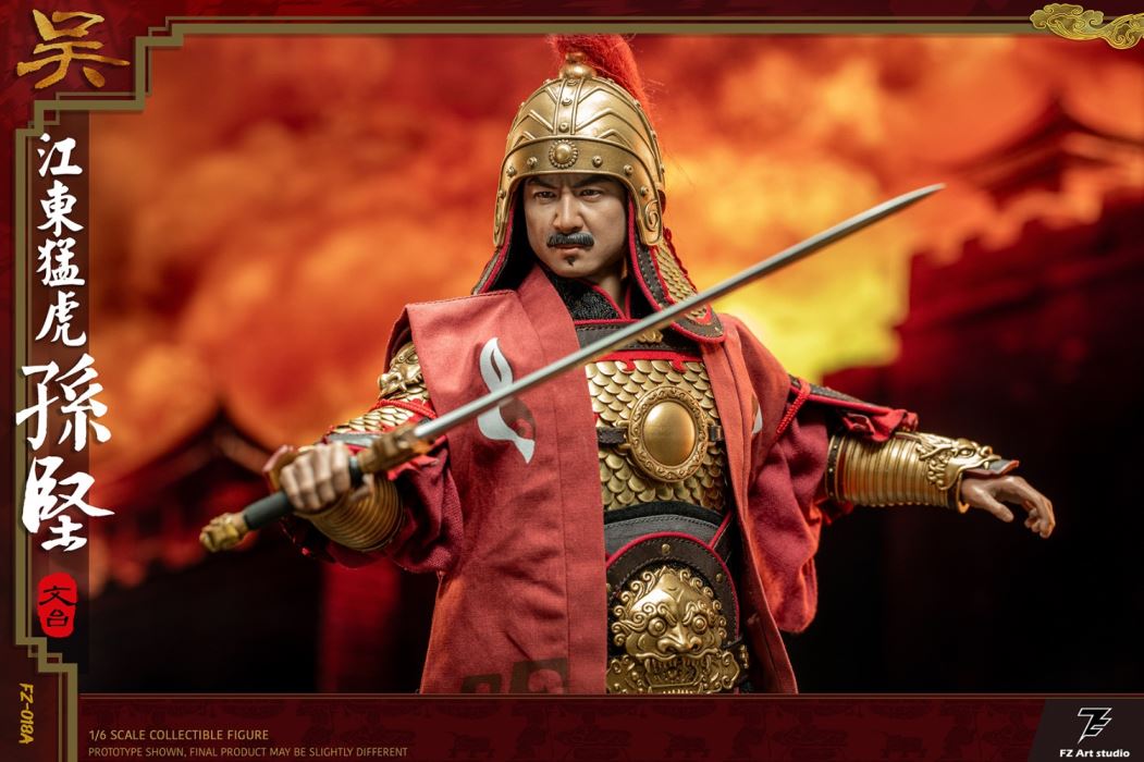 Wu Jiang dong Tiger Sun Jian Sun Wen Tai 1/6