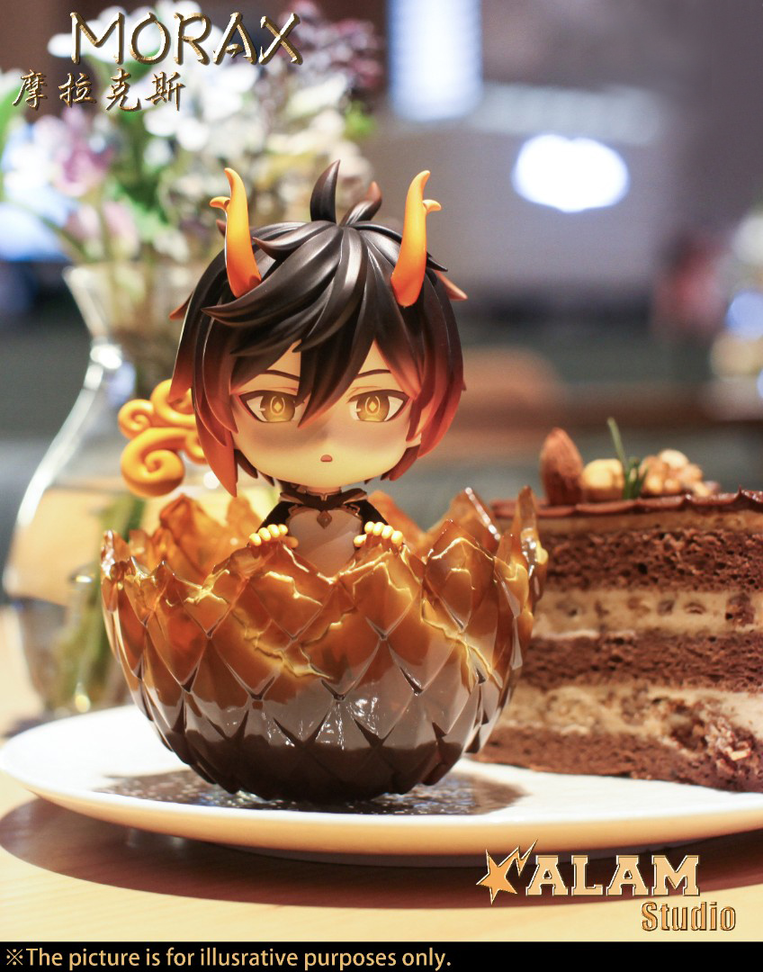 Original God Dragon Egg Morax Zhongli