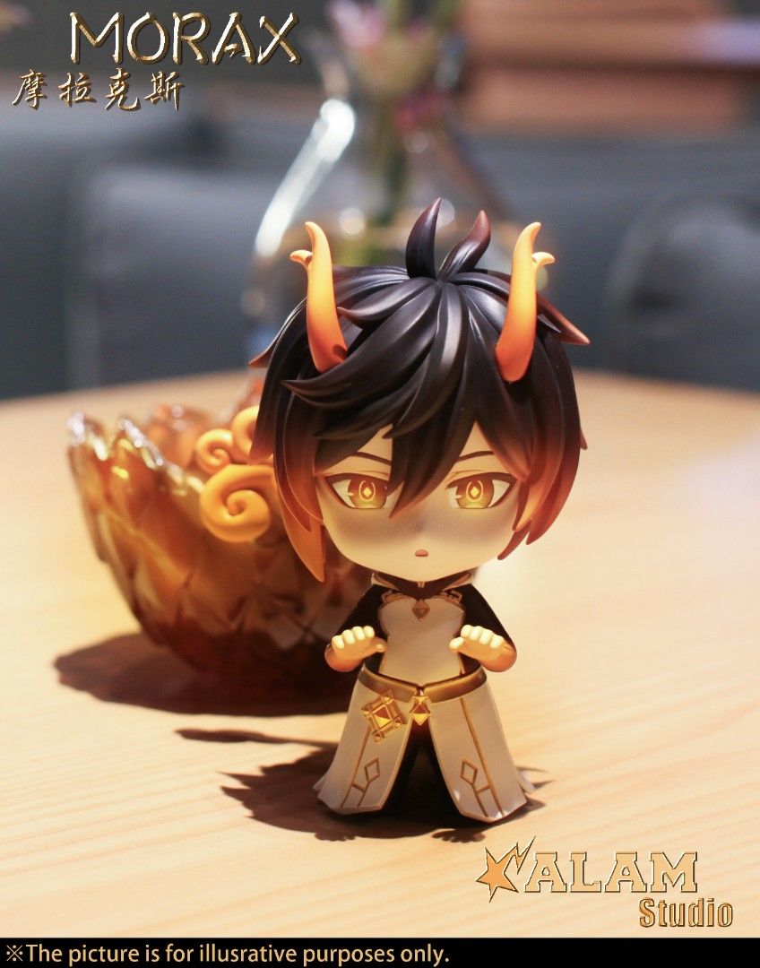 Original God Dragon Egg Morax Zhongli