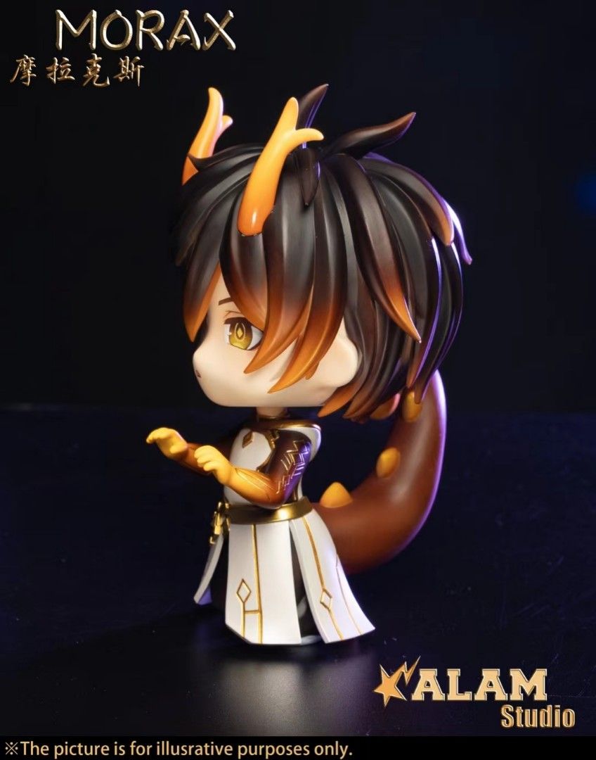 Original God Dragon Egg Morax Zhongli