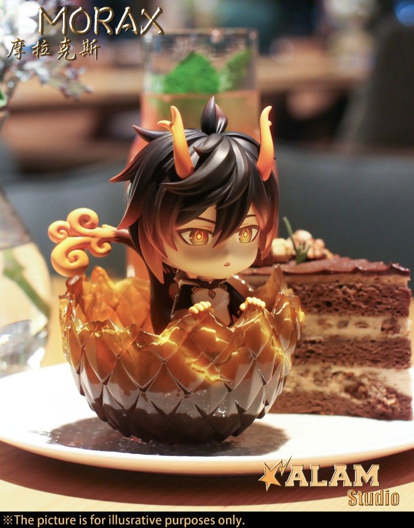 Original God Dragon Egg Morax Zhongli