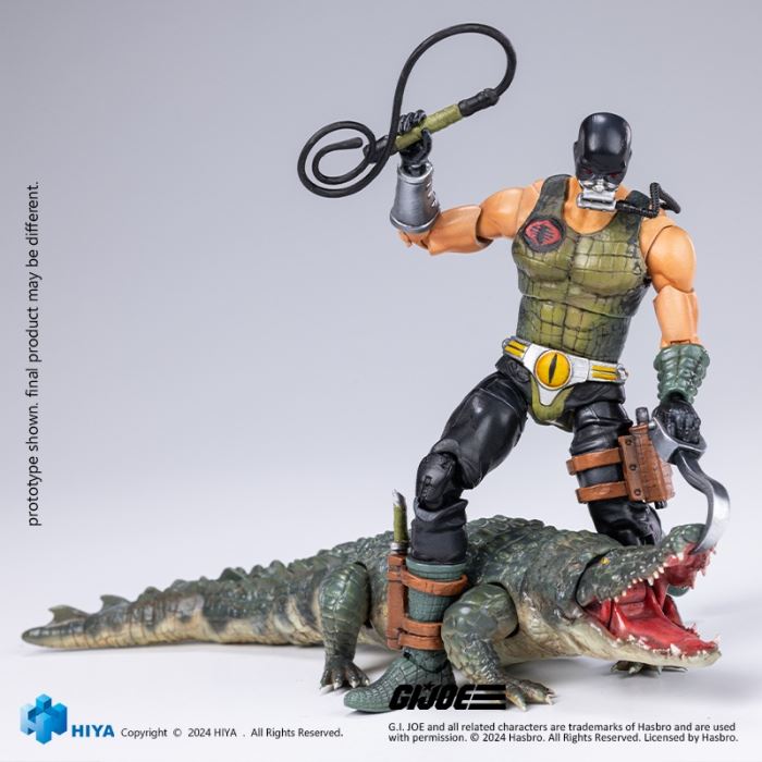 Special Forces Crocodile Master & Fiona 1/18