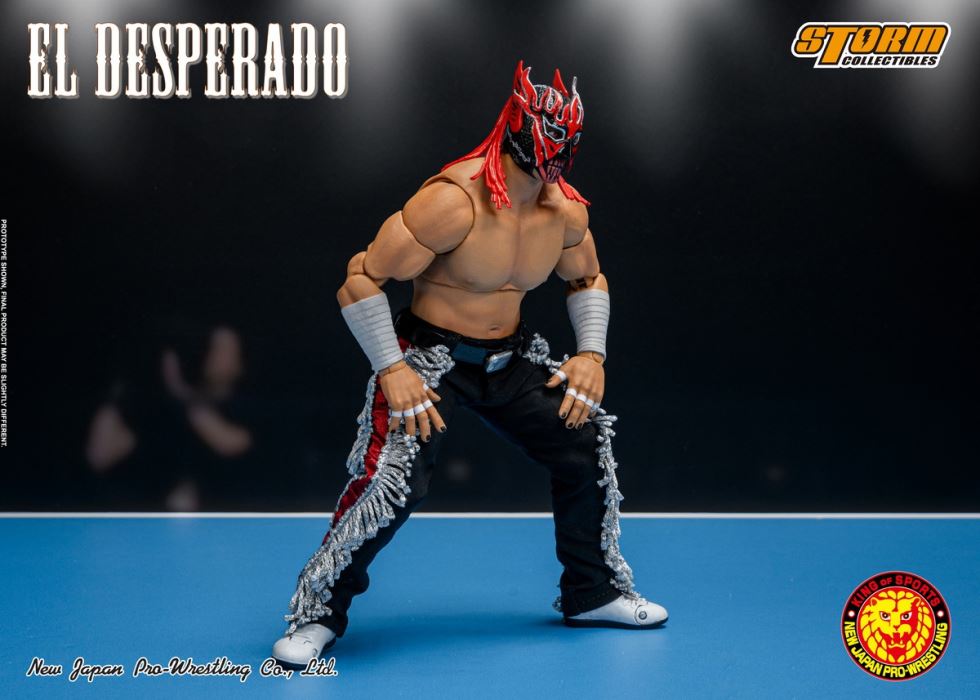 Japanese Wrestler - Eldesperado red mask version