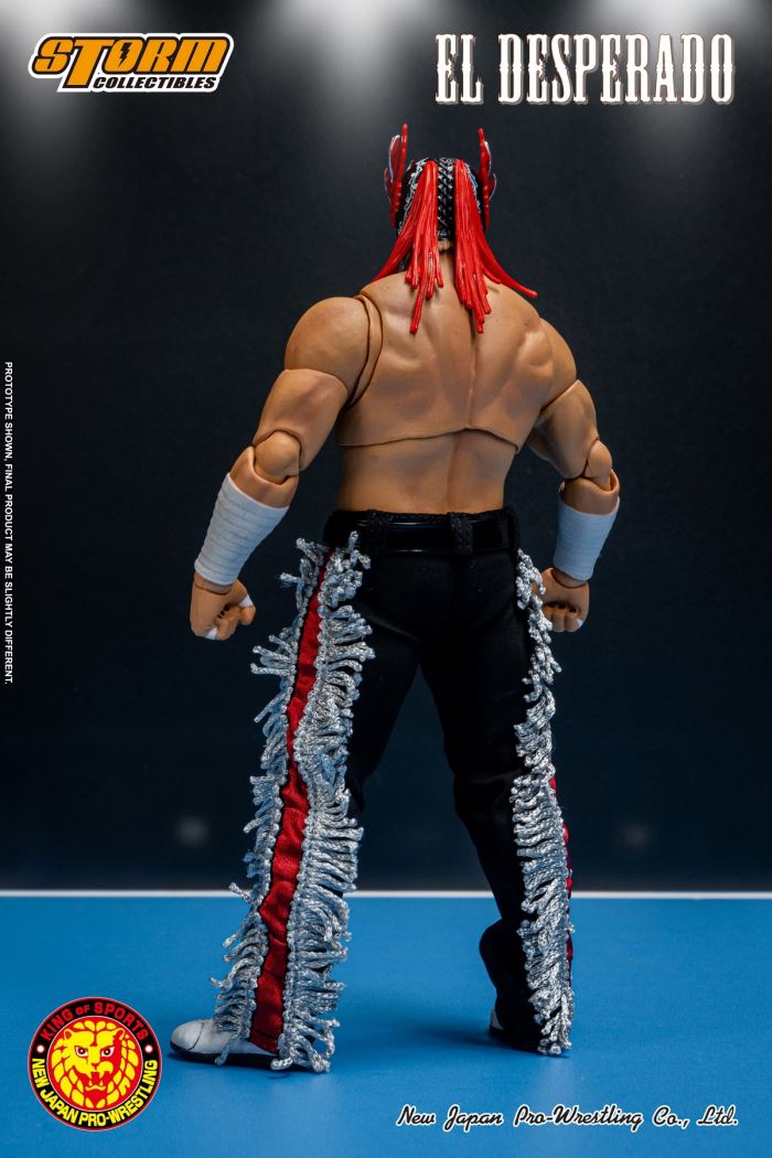 Japanese Wrestler - Eldesperado red mask version