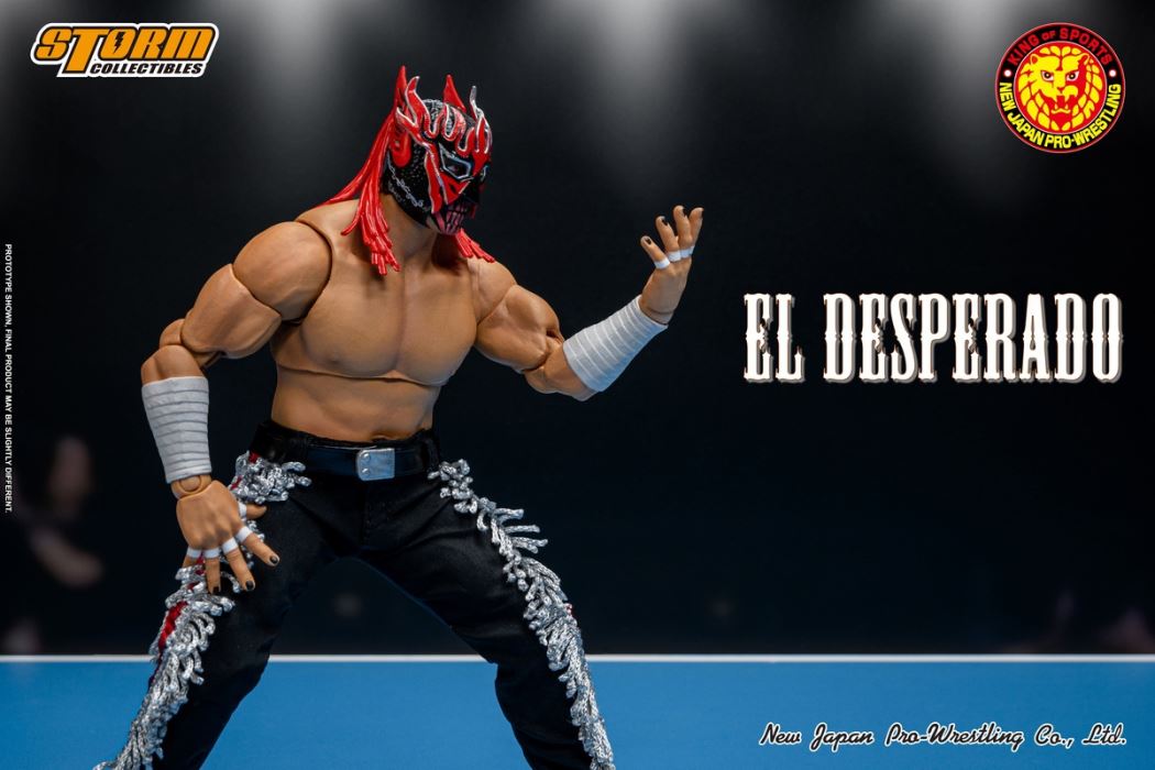 Japanese Wrestler - Eldesperado red mask version