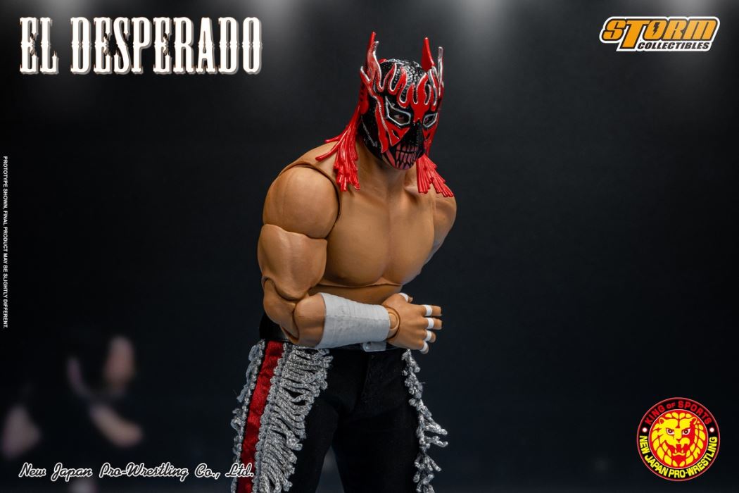Japanese Wrestler - Eldesperado red mask version