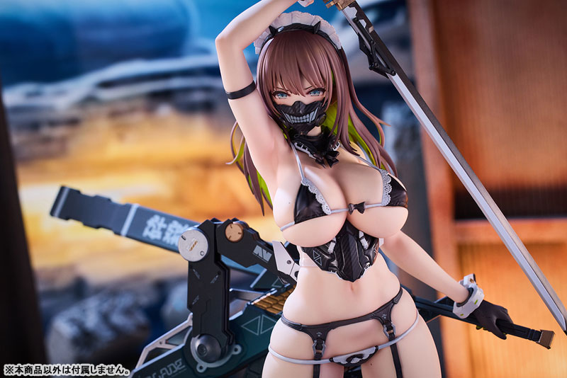 Nidy-2D- Original PIXEL PHILIA 18 Meido-Busou: Blade DX ver. illustration by Nidy-2D- 1/7