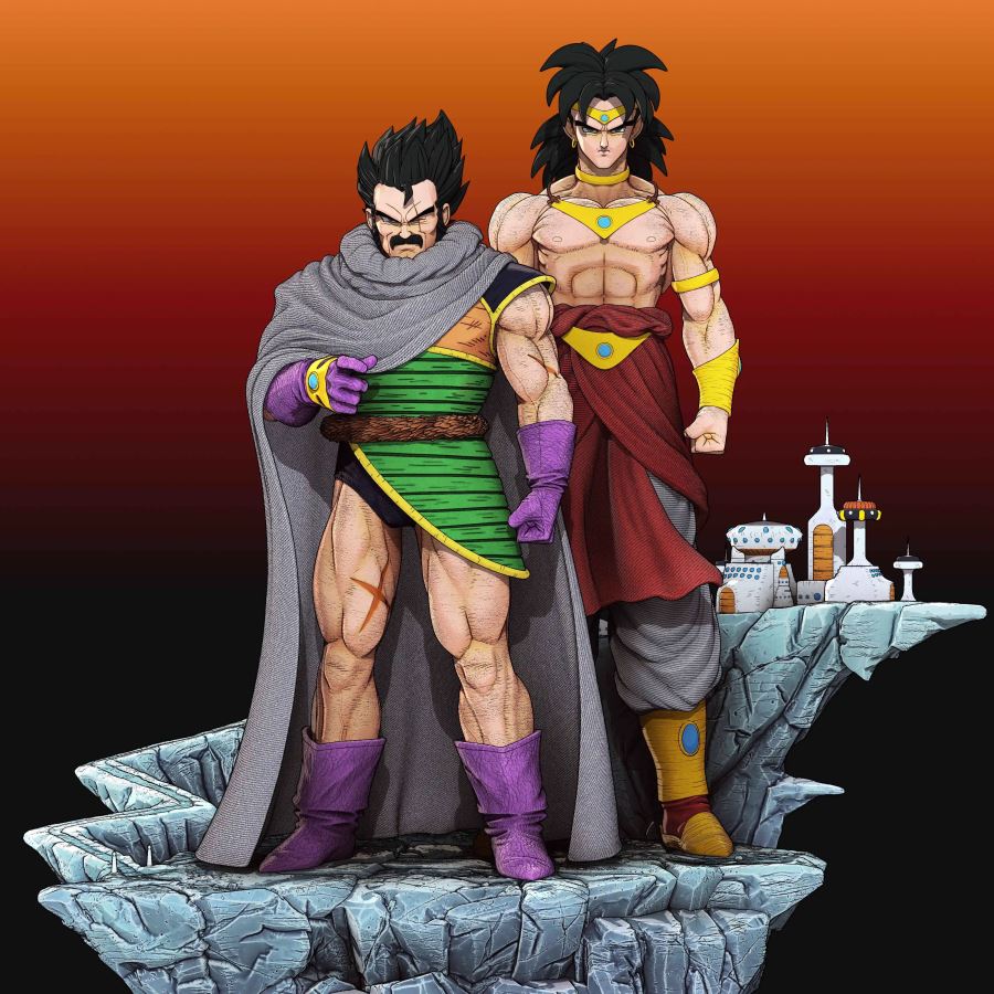 Broly & Paragus - Dragon Ball