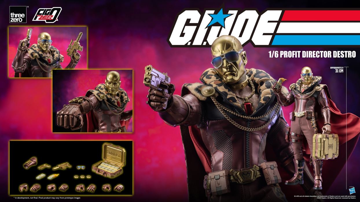 GI Joe fig Zero 1/6 Snake Supreme Cobra Commander