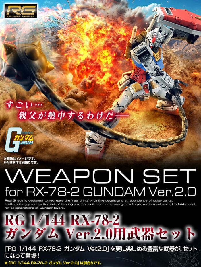 RG 1/144 RX-78-2 Gundam Ver.2.0