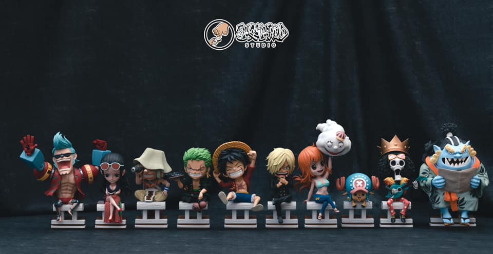 Franky & Brook & Jinbe - One Piece