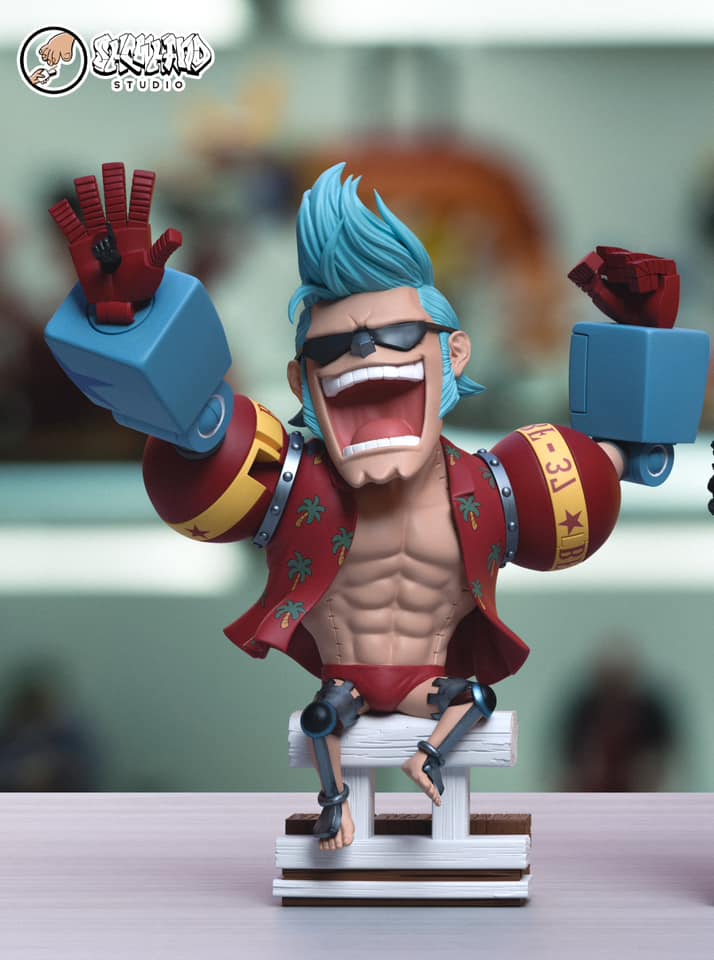 Franky & Brook & Jinbe - One Piece