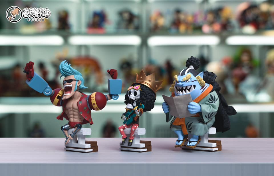 Franky & Brook & Jinbe - One Piece
