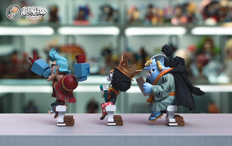 Franky & Brook & Jinbe - One Piece