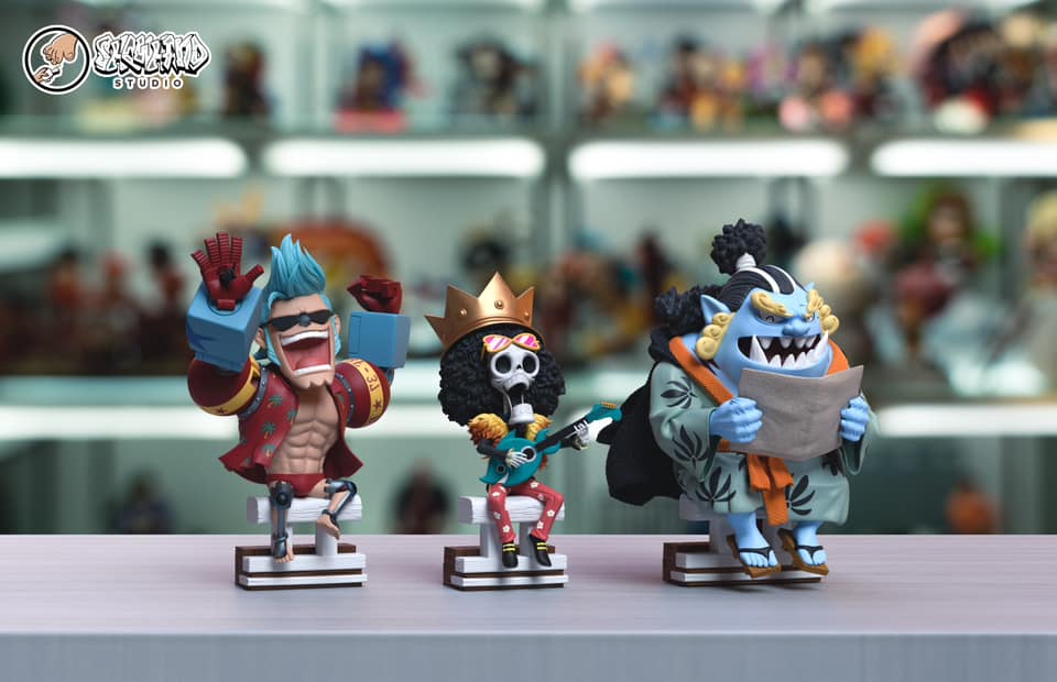 Franky & Brook & Jinbe - One Piece